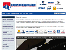 Tablet Screenshot of emporiodelcarrozziere.com